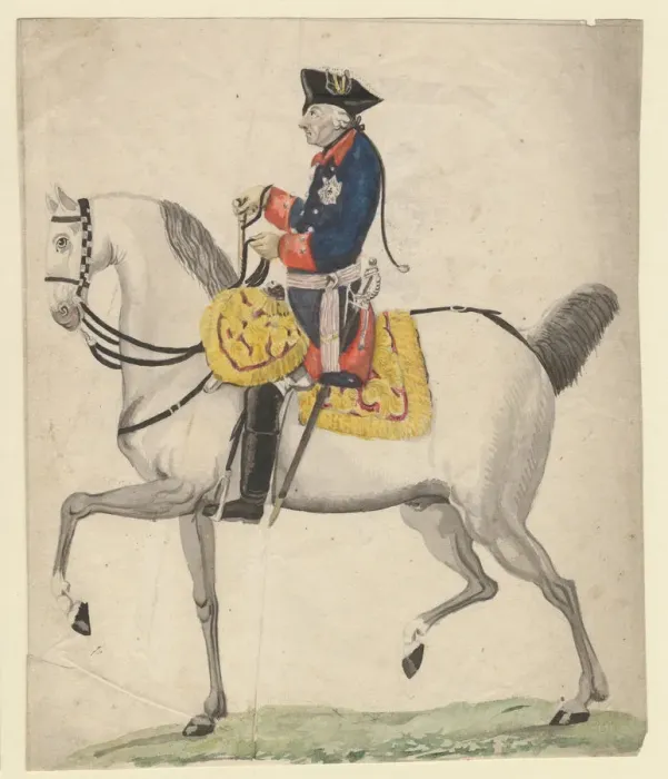 Framed Print : Frederick II of Prussia, 1785. Artist: Chodowiecki, Daniel Nikolaus (1726-1801) Framed Print : Frederick II of Prussia, 1785. Artist: Chodowiecki, Daniel Nikolaus (1726-1801)