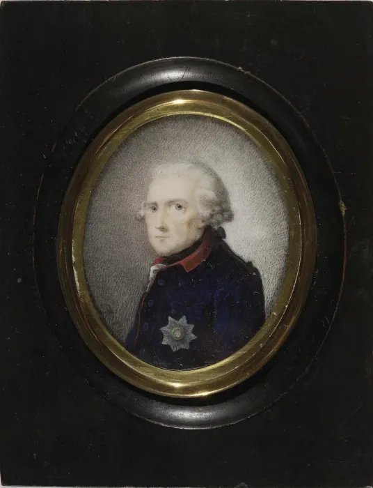 Framed Print : Frederick II of Prussia, c. 1785. Artist: Chodowiecki, Daniel Nikolaus (1726-1801) Framed Print : Frederick II of Prussia, c. 1785. Artist: Chodowiecki, Daniel Nikolaus (1726-1801)