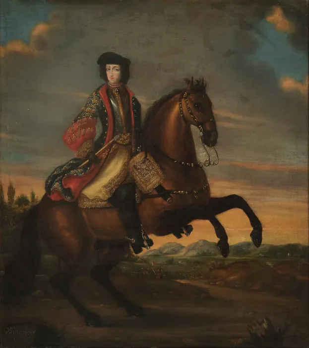Framed Print : Frederick IV, 1671-1730, Duke of Holstein-Gottorp, 1689. Creator: Anon Framed Print : Frederick IV, 1671-1730, Duke of Holstein-Gottorp, 1689. Creator: Anon
