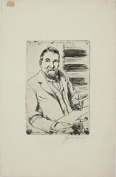 Frederick Keppel I, 1898. Creator: Anders Leonard Zorn