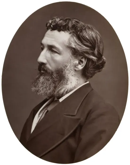 Framed Print : Frederick Leighton, British artist and Royal Academician, 1877. Artist: Lock & Whitfield Framed Print : Frederick Leighton, British artist and Royal Academician, 1877. Artist: Lock & Whitfield