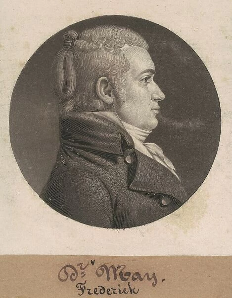 Frederick May, 1807. Creator: Charles Balthazar Julien Fevret de Saint-Memin
