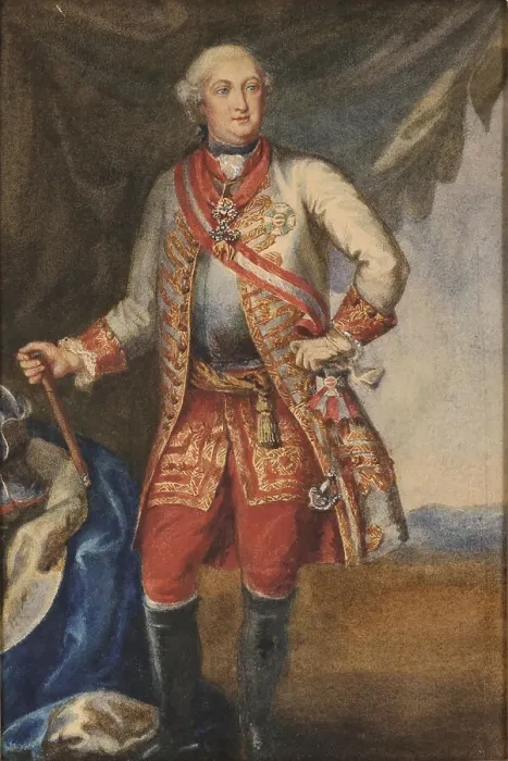 Framed Print : Frederick Michael, Count Palatine of Zweibrücken (1724-1767), c1880. Creator: Yrsch; Wilhelmine von; Countess (1852-1904) Framed Print : Frederick Michael, Count Palatine of Zweibrücken (1724-1767), c1880. Creator: Yrsch; Wilhelmine von; Countess (1852-1904)