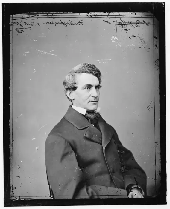 Framed Print : Frederick Theodore Frelinghuysen of New Jersey, between 1865 and 1880. Creator: Unknown Framed Print : Frederick Theodore Frelinghuysen of New Jersey, between 1865 and 1880. Creator: Unknown