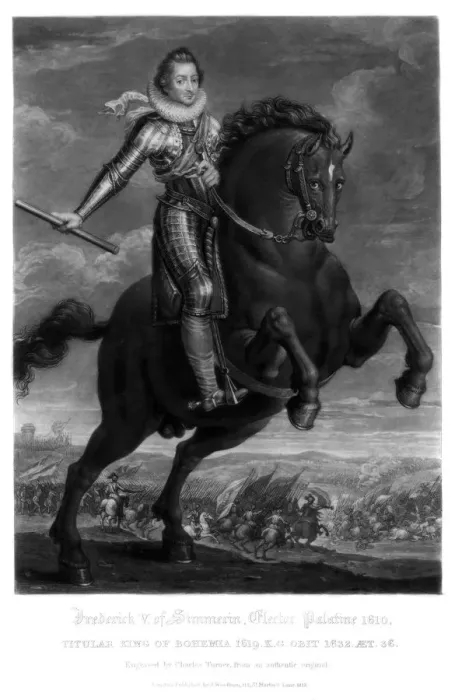 Framed Print : Frederick V, Elector Palantine, (1816). Artist: Charles Turner Framed Print : Frederick V, Elector Palantine, (1816). Artist: Charles Turner
