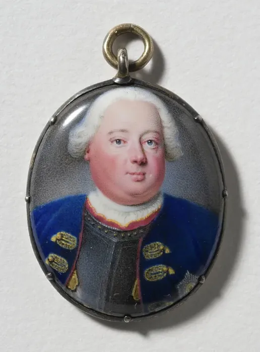 Framed Print : Frederick Wilhelm I, 1688-1740, King of Prussia, Elector of Brandenburg, early-mid 18th century. Creator: Johann Harper