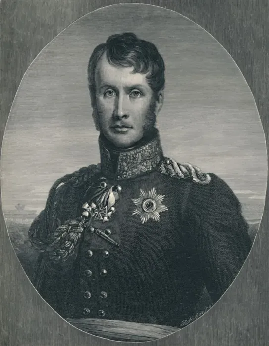 Framed Print : Frederick William III - King of Prussia, c1814-1816, (1896). Artist: T Johnson Framed Print : Frederick William III - King of Prussia, c1814-1816, (1896). Artist: T Johnson