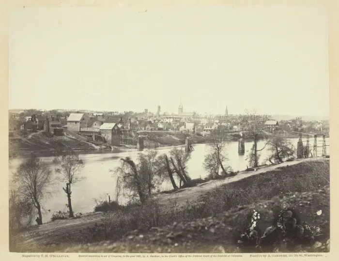 Framed Print : Fredericksburg, Virginia, February 1863. Creator: Alexander Gardner Framed Print : Fredericksburg, Virginia, February 1863. Creator: Alexander Gardner