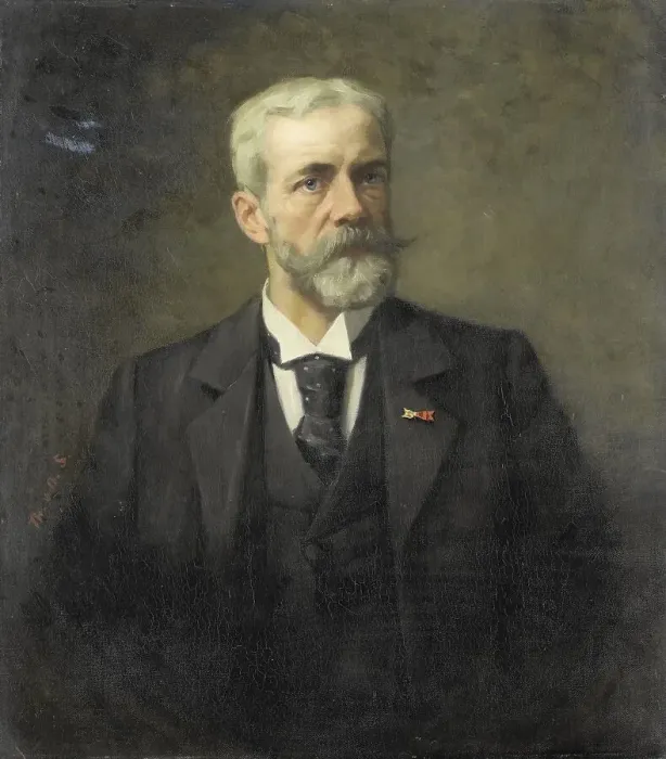 Framed Print : Frederik Daniël Otto Obreen (1840-96). Hoofddirecteur van het Rijksmuseum, Amsterdam, 1883-1896. Creator: Thérèse Schwartze Framed Print : Frederik Daniël Otto Obreen (1840-96). Hoofddirecteur van het Rijksmuseum, Amsterdam, 1883-1896. Creator: Thérèse Schwartze