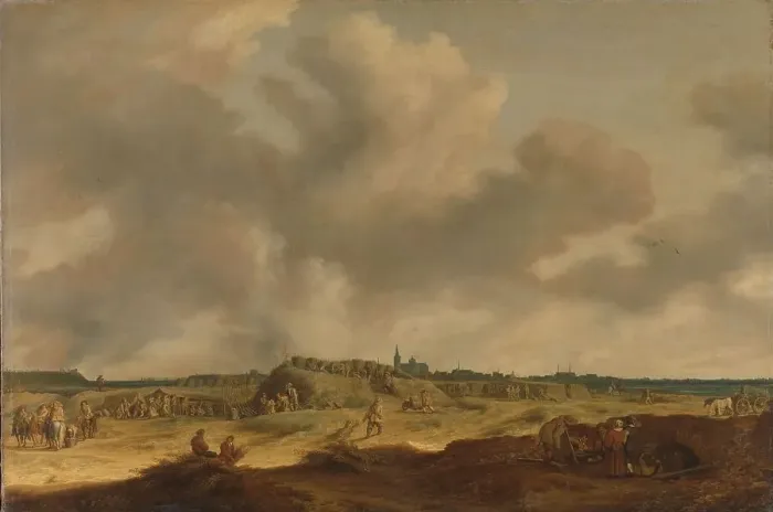 Framed Print : Frederik Hendrik's Siege of s-Hertogenbosch, 1629, c.1629-c.1639. Creator: Pieter de Neyn Framed Print : Frederik Hendrik's Siege of s-Hertogenbosch, 1629, c.1629-c.1639. Creator: Pieter de Neyn
