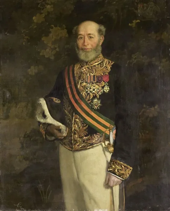 Framed Print : Frederik s'Jacob (1822-1901). Gouverneur-generaal (1880-84), 1895-1896. Creator: Pieter de Josselin de Jong Framed Print : Frederik s'Jacob (1822-1901). Gouverneur-generaal (1880-84), 1895-1896. Creator: Pieter de Josselin de Jong