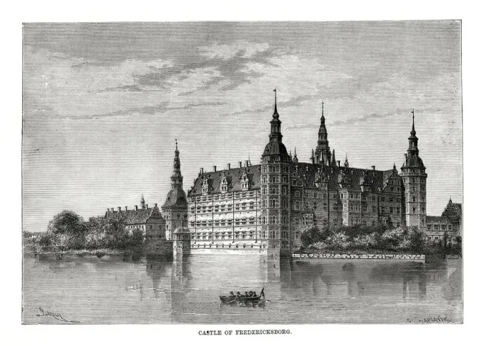 Framed Print : Frederiksborg Castle, Copenhagen, Denmark, 1879. Artist: C Laplante Framed Print : Frederiksborg Castle, Copenhagen, Denmark, 1879. Artist: C Laplante