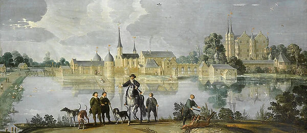 Frederiksborg Castle in Denmark, c.1590-1610. Creator: Hans Knieper