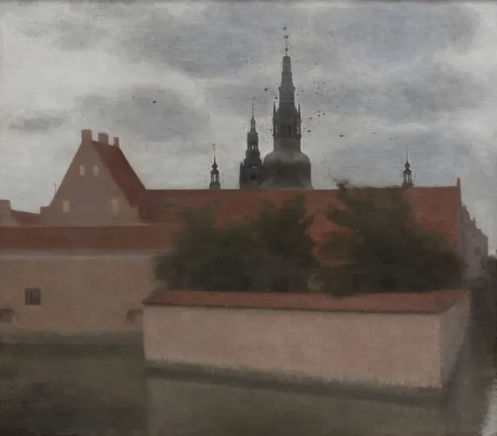 Framed Print : Frederiksborg Castle (Frederiksborg Slot), 1914 Framed Print : Frederiksborg Castle (Frederiksborg Slot), 1914