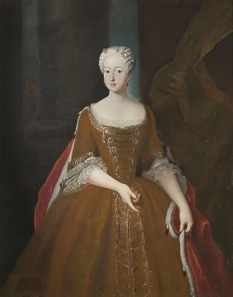 Fredrika Lovisa, Princess of Prussia, 1725-1730. Creator: Unknown