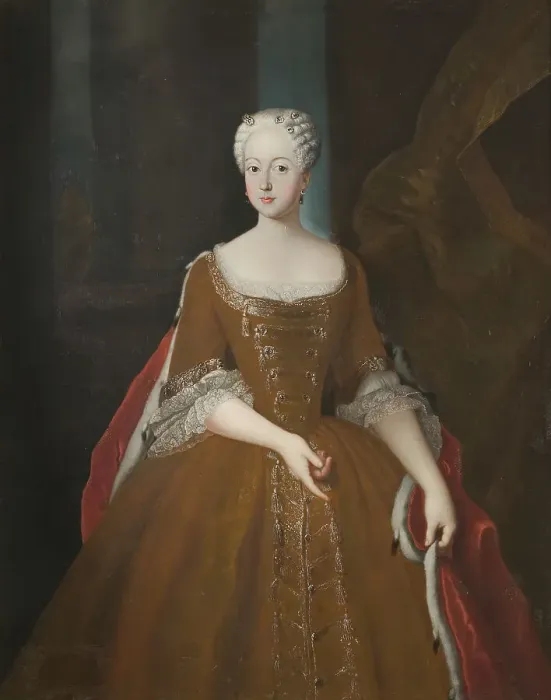 Framed Print : Fredrika Lovisa, Princess of Prussia, 1725-1730. Creator: Unknown