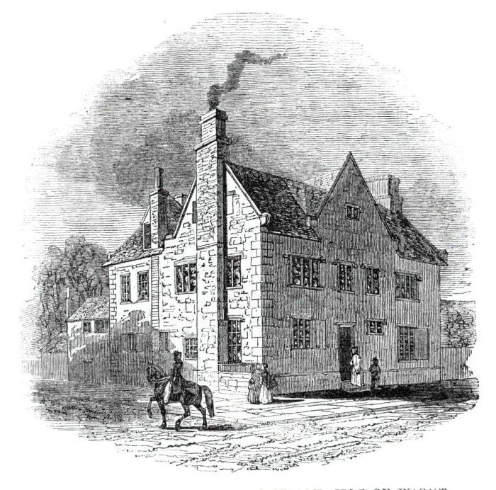 Framed Print : The Free Grammar School, Newport, Isle of Wight, 1844. Creator: Unknown Framed Print : The Free Grammar School, Newport, Isle of Wight, 1844. Creator: Unknown