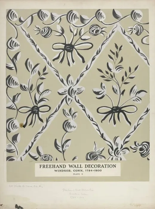 Framed Print : Free Hand Decoration, c. 1939. Creator: Michael Lauretano Framed Print : Free Hand Decoration, c. 1939. Creator: Michael Lauretano