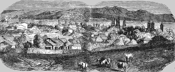 The Free Port of Galatz, 1854. Creator: Unknown