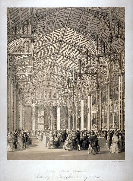 Free Trade Bazaar in Covent Garden Theatre, London, 1845. Artist: Day & Haghe