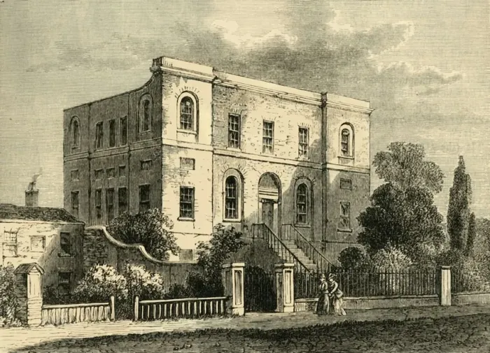 Framed Print : The Freemasons Charity School, St. Georges Fields, (c1878). Creator: Unknown Framed Print : The Freemasons Charity School, St. Georges Fields, (c1878). Creator: Unknown
