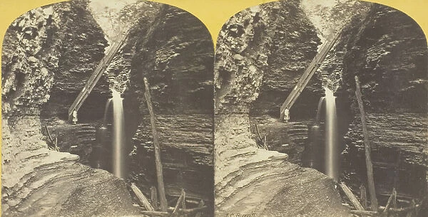Freer Glen at Watkins, 1860  /  65. Creator: J. C. Burritt