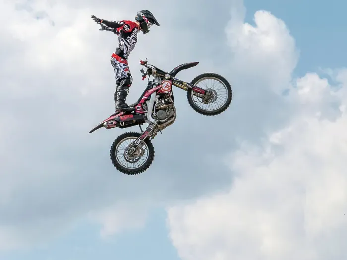 Framed Print : Freestyle Moto-Cross stunt motorcycling 2013 Framed Print : Freestyle Moto-Cross stunt motorcycling 2013
