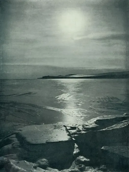 Framed Print : The Freezing Up of the Sea, c1910-1913, (1913). Artist: Herbert Ponting Framed Print : The Freezing Up of the Sea, c1910-1913, (1913). Artist: Herbert Ponting