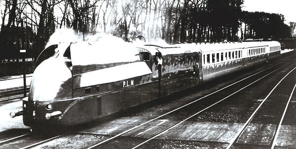 French aero Steam Train, 1950