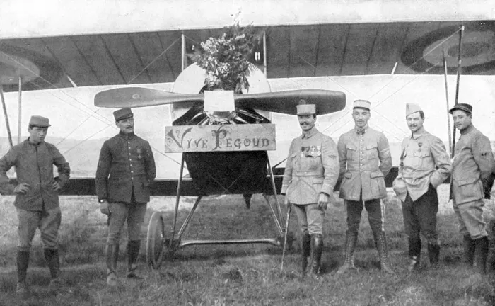 Framed Print : French air ace Adolphe Pegoud, 1914-1915 Framed Print : French air ace Adolphe Pegoud, 1914-1915
