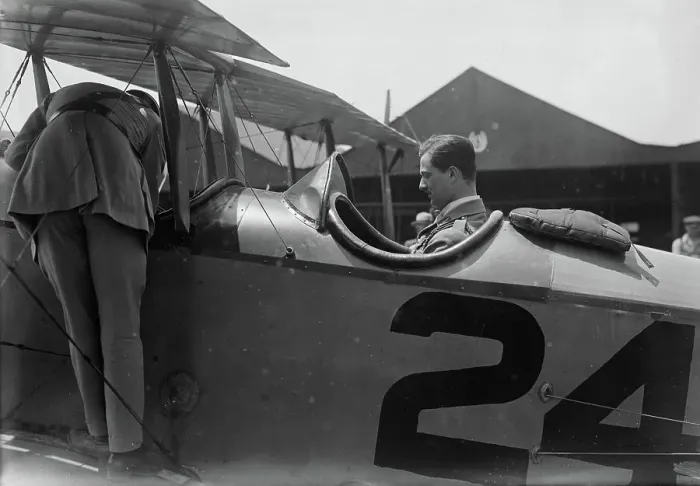 Framed Print : French [Army aviators], Mineola, between c1915 and c1920. Creator: Bain News Service