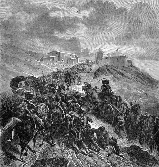 Framed Print : The French army crossing the Sierra Guadarrama, Spain, 22nd-24th September 1808 (1882-1884) Framed Print : The French army crossing the Sierra Guadarrama, Spain, 22nd-24th September 1808 (1882-1884)