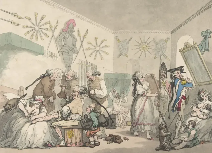 Framed Print : French Barracks, August 12, 1791. August 12, 1791. Creators: Thomas Rowlandson Framed Print : French Barracks, August 12, 1791. August 12, 1791. Creators: Thomas Rowlandson