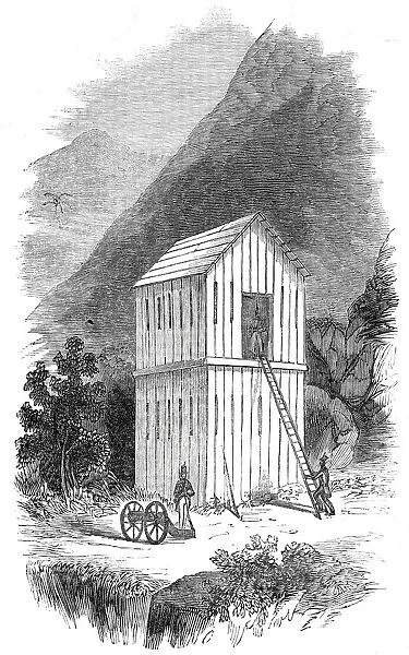 The French block house prison, in which Mr. Pritchard was confined, 1844