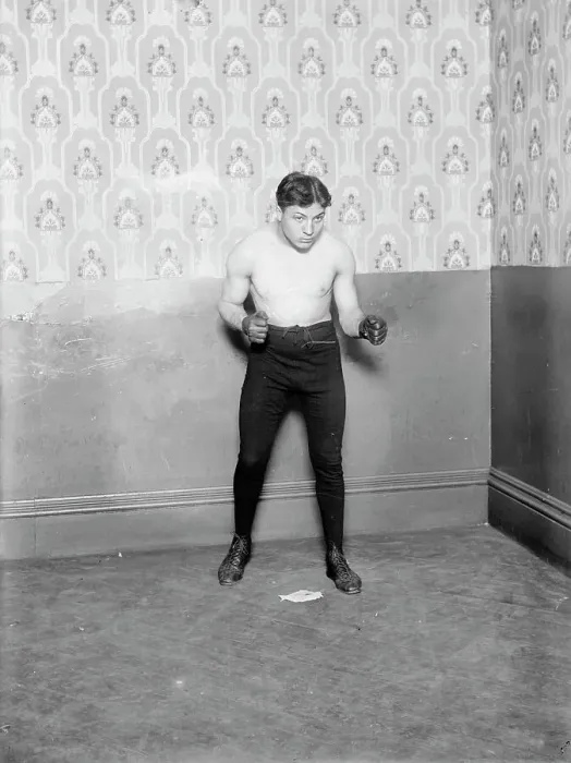Framed Print : French boxer Charles Little Apache Ledoux, between c1910 and c1915. Creator: Bain News Service Framed Print : French boxer Charles Little Apache Ledoux, between c1910 and c1915. Creator: Bain News Service