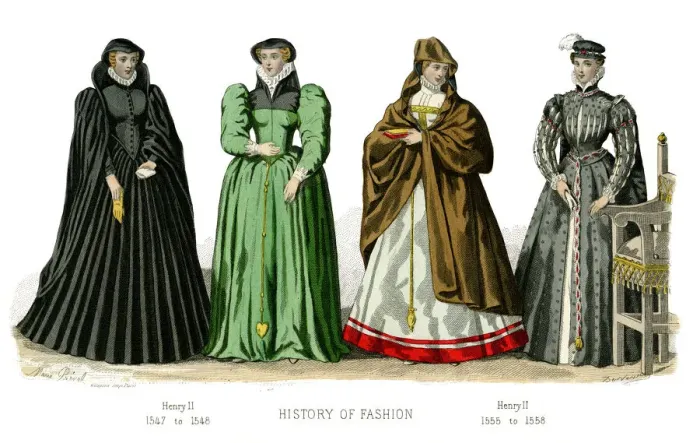 Framed Print : French costume: Henry II, (1882) Framed Print : French costume: Henry II, (1882)