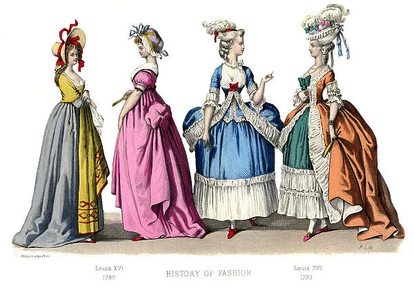 French costume: Louis XVI, (1882)