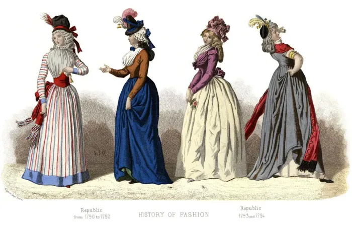 Framed Print : French costume: Republic, (1882) Framed Print : French costume: Republic, (1882)