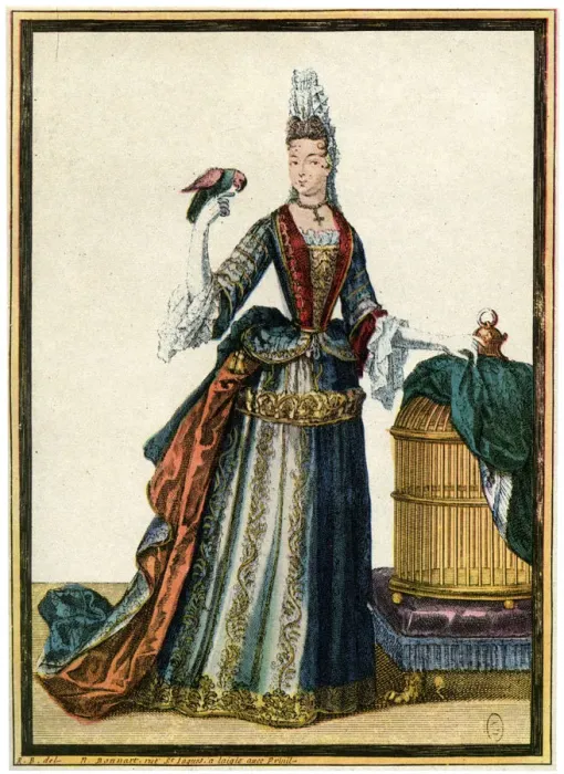 Framed Print : French fashion during the reign of Louis XIV, 1938 Framed Print : French fashion during the reign of Louis XIV, 1938