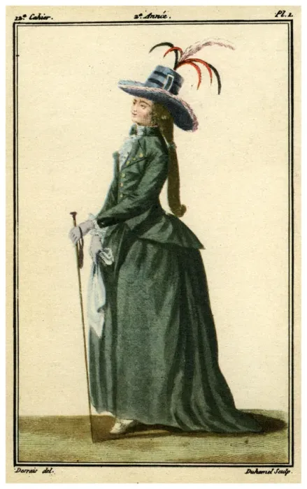 Framed Print : French fashions from the 18th century, 1786-1789 (1938) Framed Print : French fashions from the 18th century, 1786-1789 (1938)