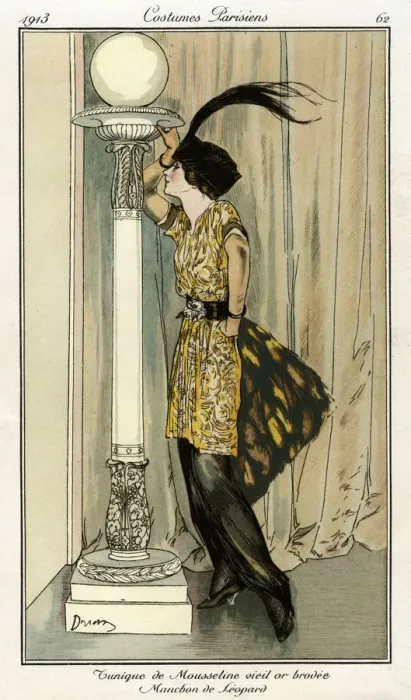 Framed Print : French fashions of the 20th century, 1913 (1938) Framed Print : French fashions of the 20th century, 1913 (1938)