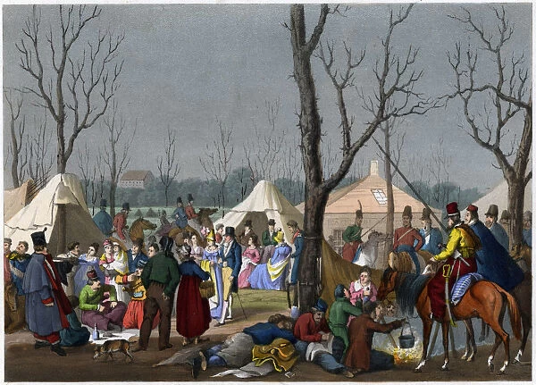 A French fete, c18th century