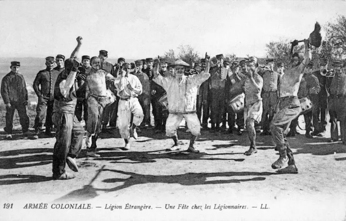 Framed Print : French Foreign Legion, c1910 Framed Print : French Foreign Legion, c1910