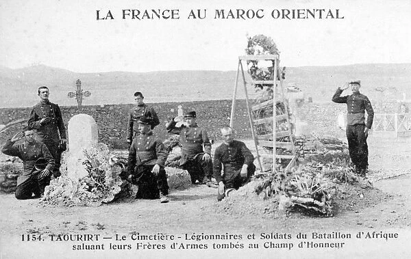 French Foreign Legion cemetery, Taourirt, Algeria, 20th century