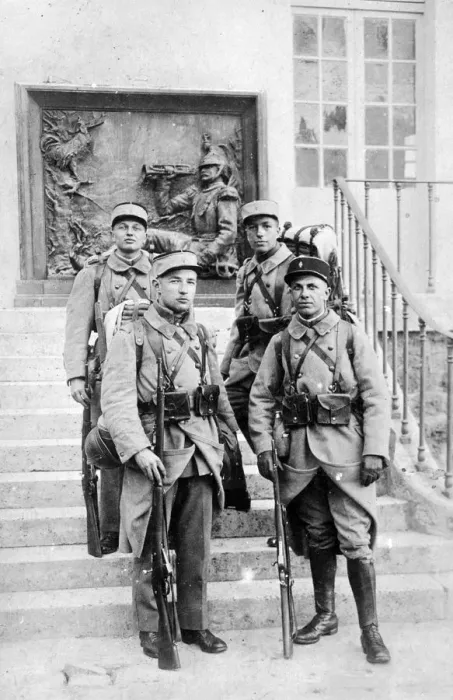Framed Print : French Foreign Legionnaires, Algeria, c1910 Framed Print : French Foreign Legionnaires, Algeria, c1910