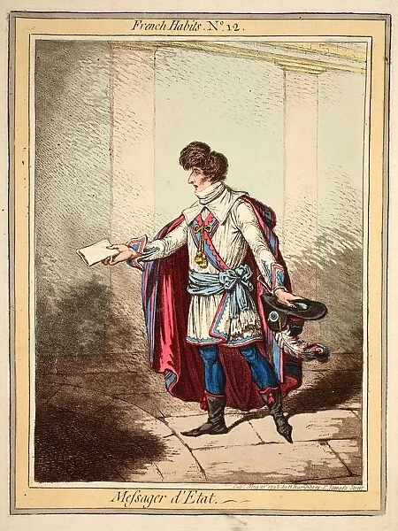 French Habits No. 12, 1798