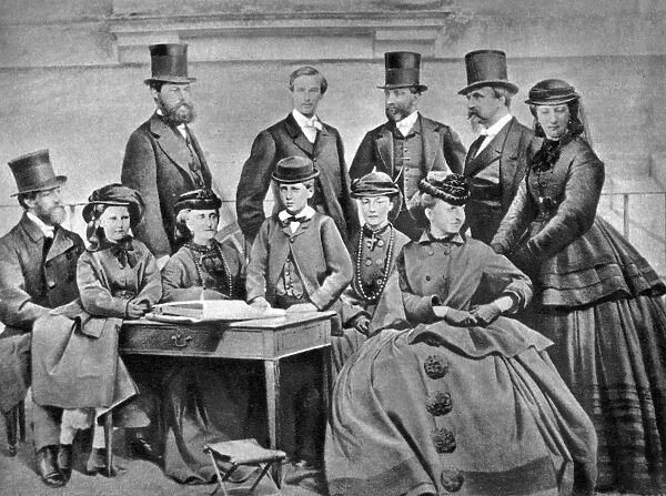 French Imperial Family, 1866