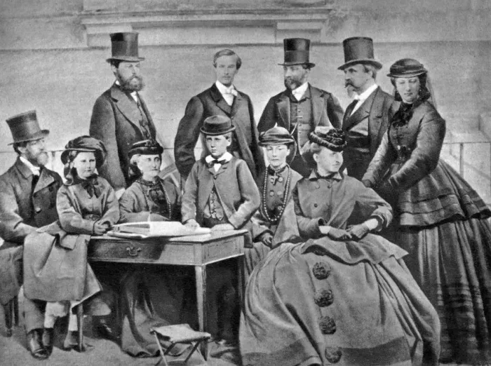 Framed Print : French Imperial Family, 1866 Framed Print : French Imperial Family, 1866
