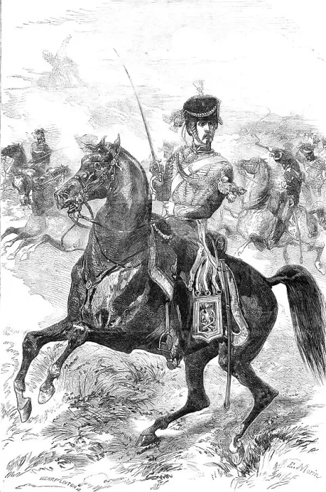 Framed Print : The French Imperial Guard - Horse Artillery, 1856. Creator: Edmund Morin Framed Print : The French Imperial Guard - Horse Artillery, 1856. Creator: Edmund Morin
