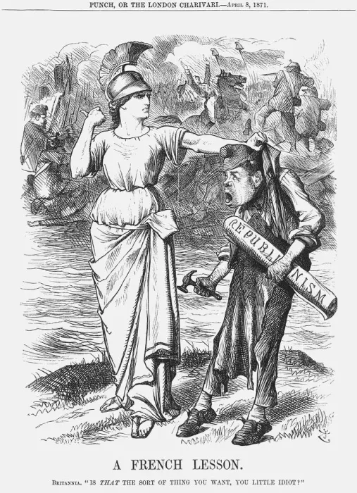 Framed Print : A French Lesson, 1871. Artist: Joseph Swain